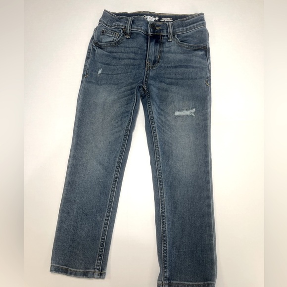 Cat & Jack Blue Classic Denim Jeans - Picture 1 of 5